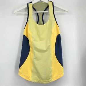 Lululemon Cardio Kick Tri-Color Athletic Tank Top